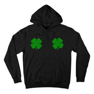 EverThreads Saint Patrick's Day FourLeaf Clover Hoodie