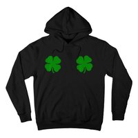 EverThreads Saint Patrick's Day FourLeaf Clover Hoodie