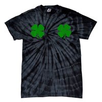 EverThreads Saint Patrick's Day FourLeaf Clover Tie-Dye T-Shirt