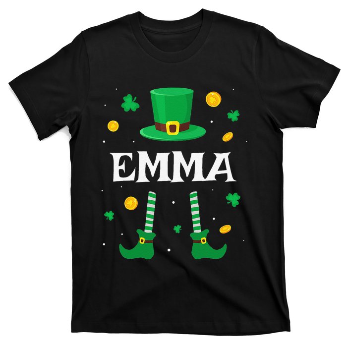 Emma Saint Patrick's Day Leprechaun Costume Emma T-Shirt