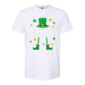 Emma Saint Patrick's Day Leprechaun Costume Emma Softstyle CVC T-Shirt