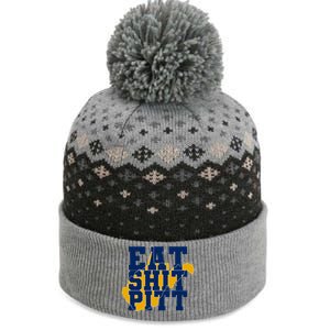 Eat Shit Pitt The Baniff Cuffed Pom Beanie