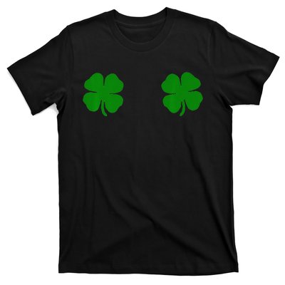 EverThreads Saint Patrick's Day FourLeaf Clover T-Shirt