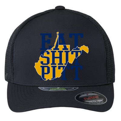 Eat Shit Pitt Flexfit Unipanel Trucker Cap