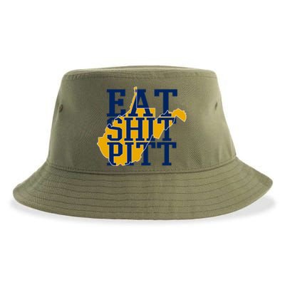 Eat Shit Pitt Sustainable Bucket Hat