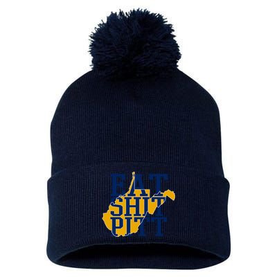 Eat Shit Pitt Pom Pom 12in Knit Beanie