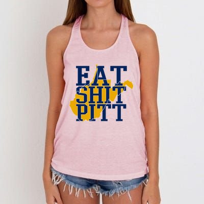 Eat Shit Pitt Women's Knotted Racerback Tank