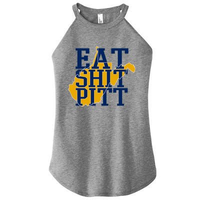 Eat Shit Pitt Women’s Perfect Tri Rocker Tank