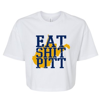 Eat Shit Pitt Bella+Canvas Jersey Crop Tee