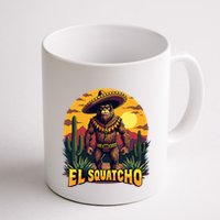 El Squatcho Poncho Funny Mexican Bigfoot Sasquatch Guardian Mug