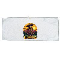 El Squatcho Poncho Funny Mexican Bigfoot Sasquatch Guardian Large Microfiber Waffle Golf Towel