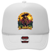 El Squatcho Poncho Funny Mexican Bigfoot Sasquatch Guardian Hat