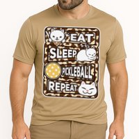 Eat Sleep Pickleball Repeat Girl Pickleball Lover Outfit Cooling Performance Crew T-Shirt