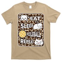 Eat Sleep Pickleball Repeat Girl Pickleball Lover Outfit T-Shirt