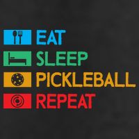 Eat Sleep Pickleball Repeat Gift For Pickleball Team Adult Drive Performance Visor