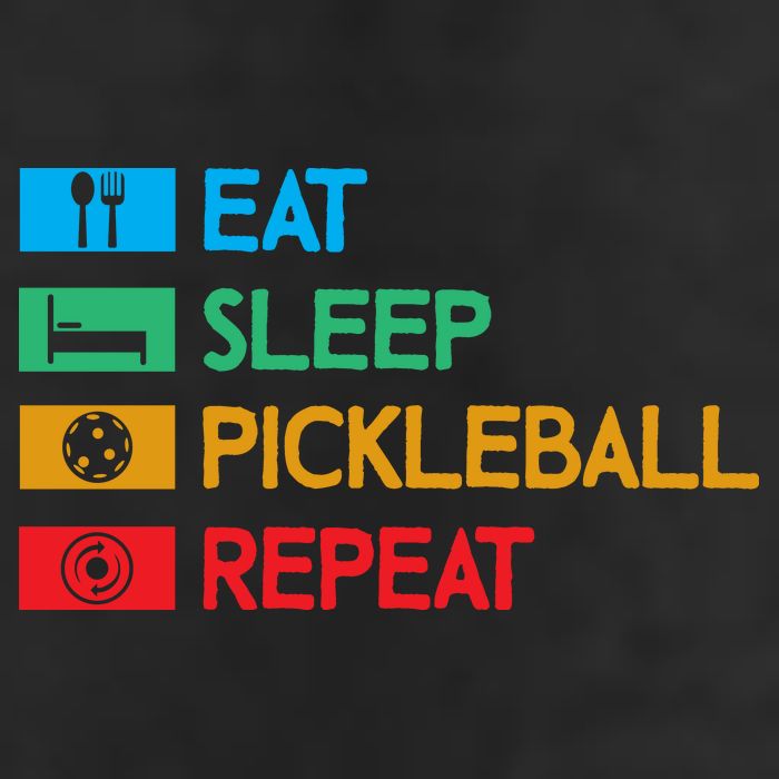 Eat Sleep Pickleball Repeat Gift For Pickleball Team Adult Drive Performance Visor