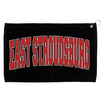 East Stroudsburg Pa Pennsylvania Varsity Style Usa Vintage Cool Gift Grommeted Golf Towel