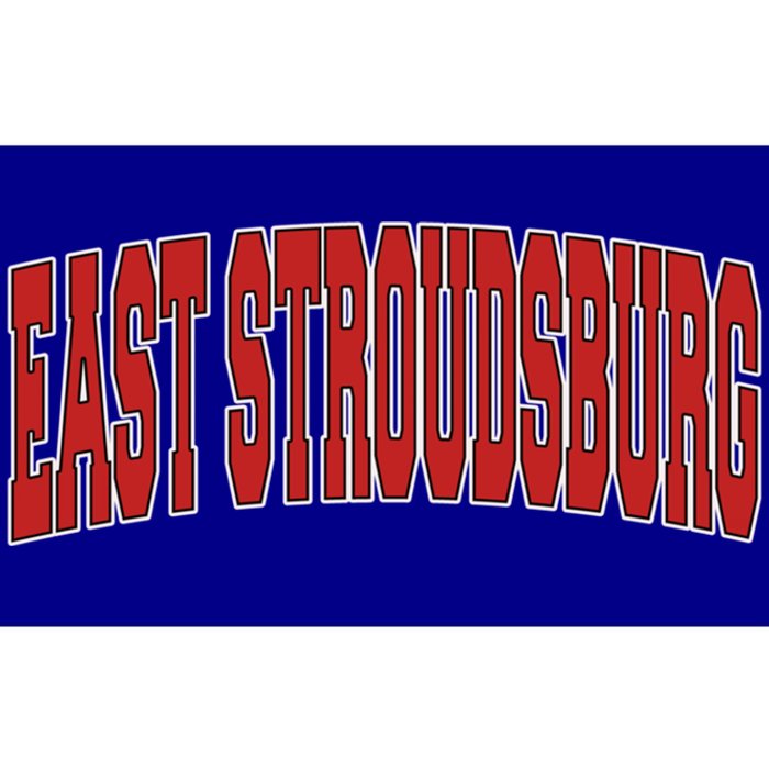 East Stroudsburg Pa Pennsylvania Varsity Style Usa Vintage Cool Gift Bumper Sticker