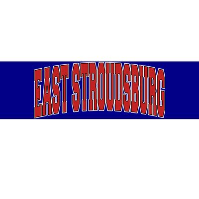 East Stroudsburg Pa Pennsylvania Varsity Style Usa Vintage Cool Gift Bumper Sticker