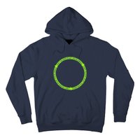 Eat Sleep Pickleball Circle Neon | Fun Pickleball Hoodie