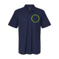 Eat Sleep Pickleball Circle Neon | Fun Pickleball Softstyle Adult Sport Polo