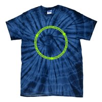 Eat Sleep Pickleball Circle Neon | Fun Pickleball Tie-Dye T-Shirt