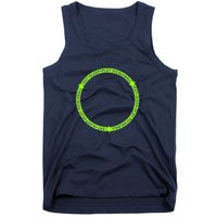 Eat Sleep Pickleball Circle Neon | Fun Pickleball Tank Top