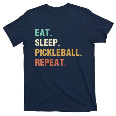 Eat Sleep Pickleball Repeat, Funny Pickleball T-Shirt