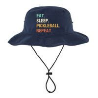 Eat Sleep Pickleball Repeat, Funny Pickleball Legacy Cool Fit Booney Bucket Hat