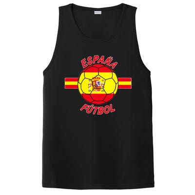 Espana Futbol Spain Soccer Logo PosiCharge Competitor Tank