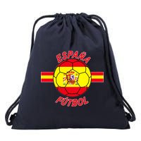 Espana Futbol Spain Soccer Logo Drawstring Bag