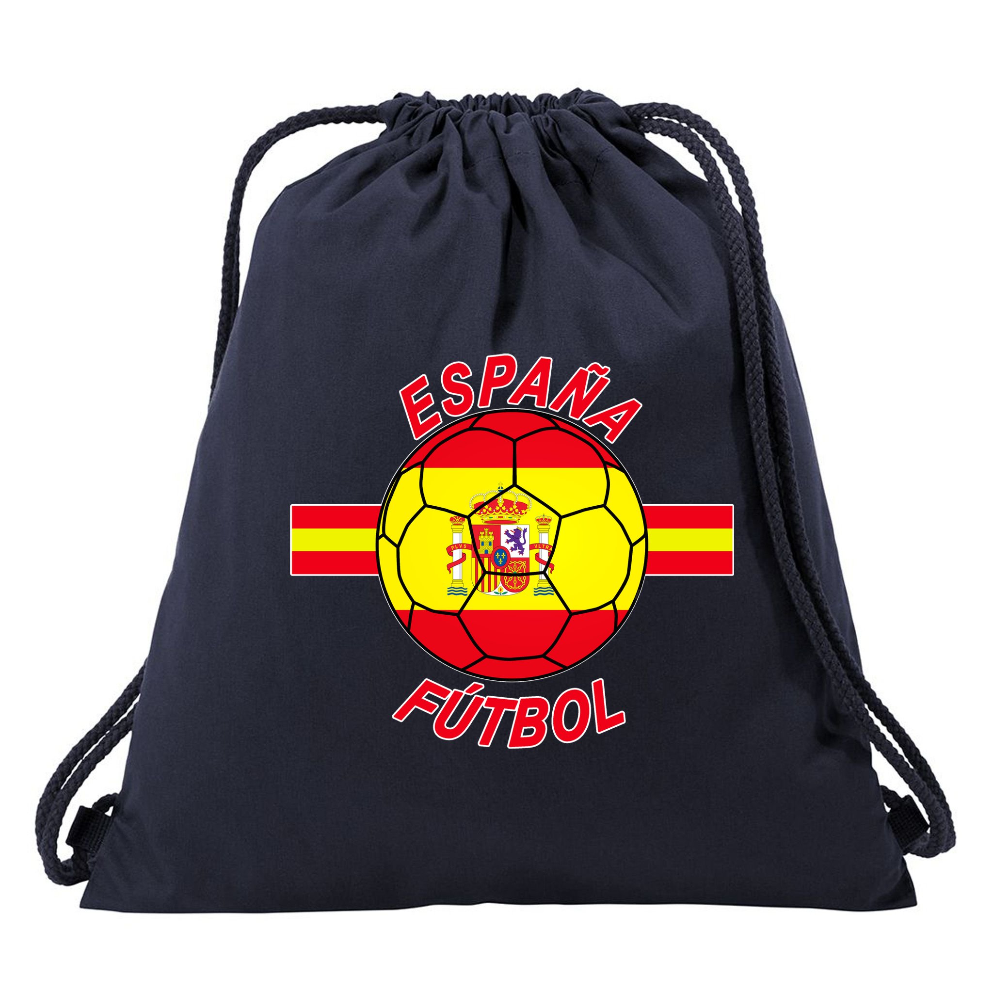 Espana Futbol Spain Soccer Logo Drawstring Bag