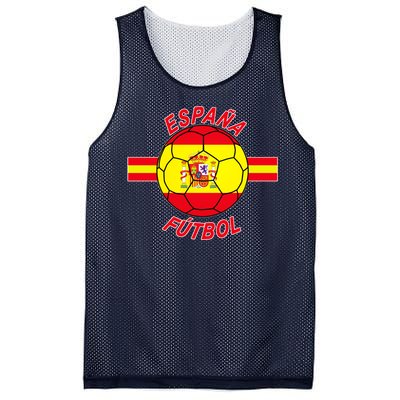 Espana Futbol Spain Soccer Logo Mesh Reversible Basketball Jersey Tank