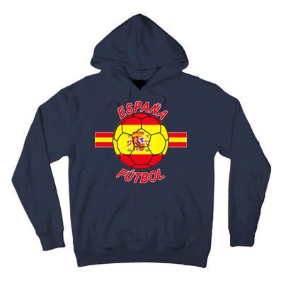 Espana Futbol Spain Soccer Logo Tall Hoodie