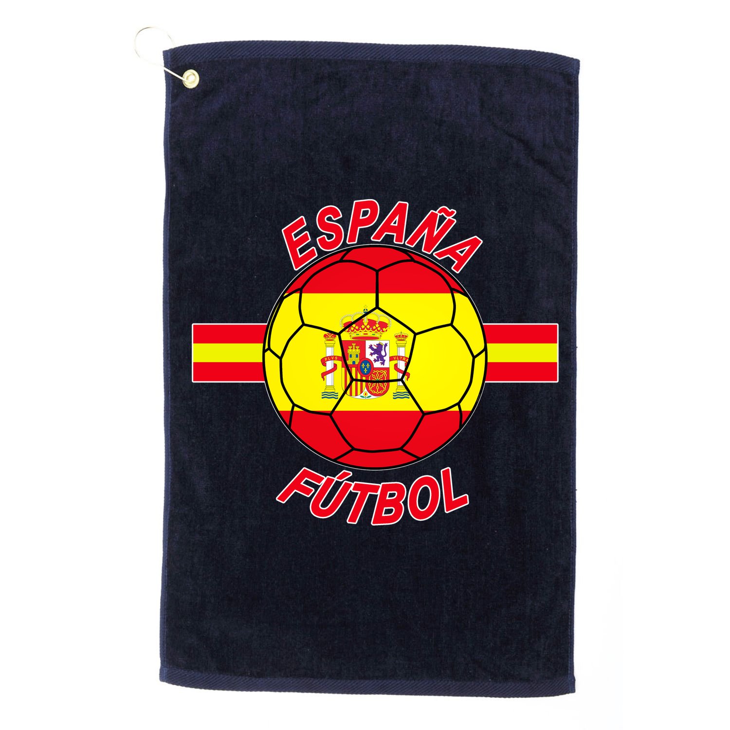 Espana Futbol Spain Soccer Logo Golf Towel