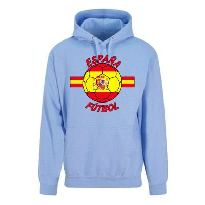 Espana Futbol Spain Soccer Logo Unisex Surf Hoodie