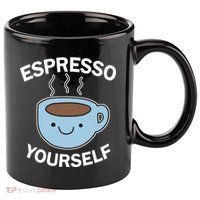 Espresso Yourself 11oz C Handle Ceramic Mug