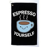 Espresso Yourself Golf Towel