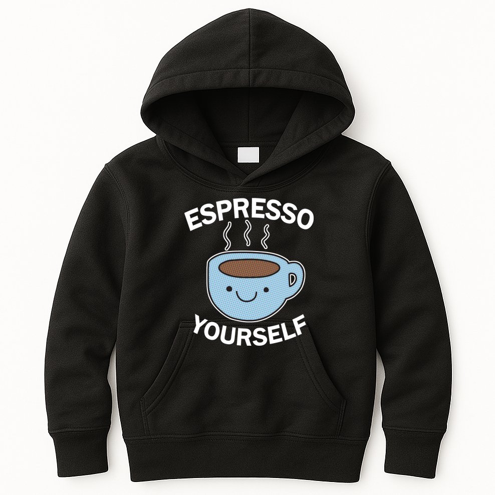 Espresso Yourself Kids Hoodie