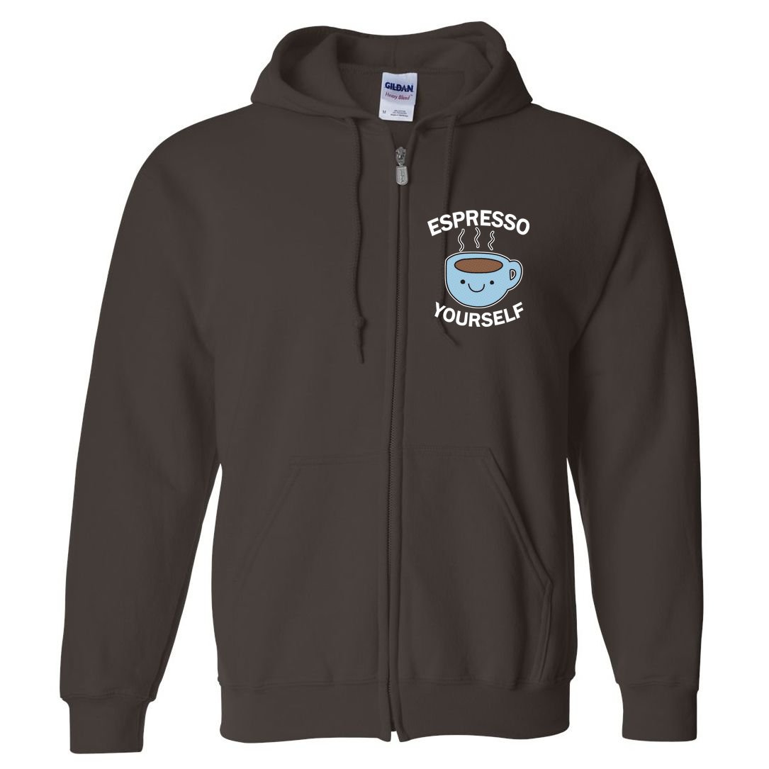 Espresso Yourself Full Zip Hoodie
