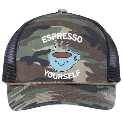 Espresso Yourself Retro Rope Trucker Hat Cap