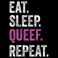 Eat Sleep Queef Repeat Queef Inappropriate Queefing Joke Drawstring Bag
