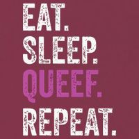 Eat Sleep Queef Repeat Queef Inappropriate Queefing Joke 16oz Travel Tumbler