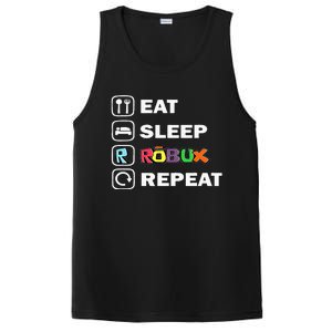 Eat Sleep Robux Repeat Noob And Professional Gamer PosiCharge Competitor Tank