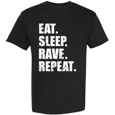 Eat Sleep Rave Repeat Garment-Dyed Heavyweight T-Shirt