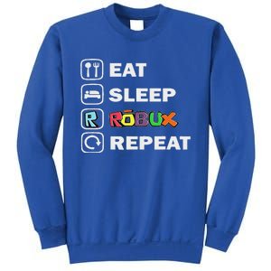 Eat Sleep Robux Repeat Noob And Professional Gamer Sweatshirt