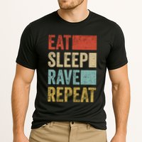 Eat Sleep Rave Repeat Retro Rave Cooling Performance Crew T-Shirt