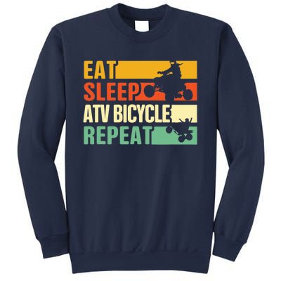 Eat Sleep Ride Repeat ATV Quad Bike Riding Four Wheelers Sweatshirt