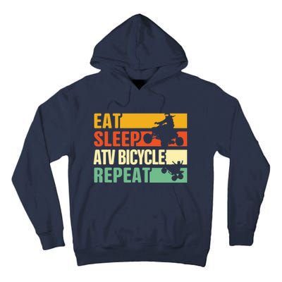 Eat Sleep Ride Repeat ATV Quad Bike Riding Four Wheelers Tall Hoodie