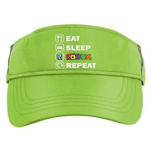 Eat Sleep Robux Repeat Noob And Professional Gamer Gift Adult Drive Performance Visor